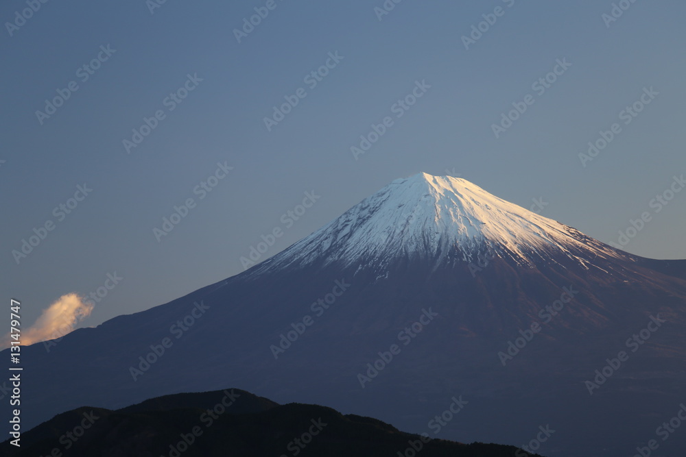 吉原からの富士山