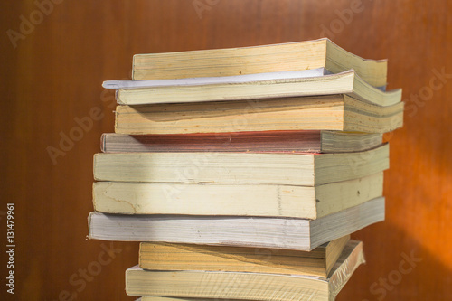 Old books stacked © Tavaris