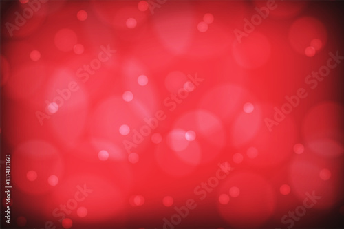 Abstract Red Boke blur background
