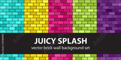 Brick pattern set 