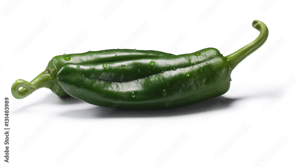 Green Anaheim chilies, paths Green Anaheim chilies, paths
