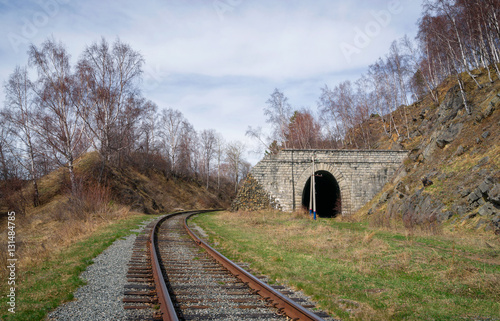 The railway to bypass the tunnel