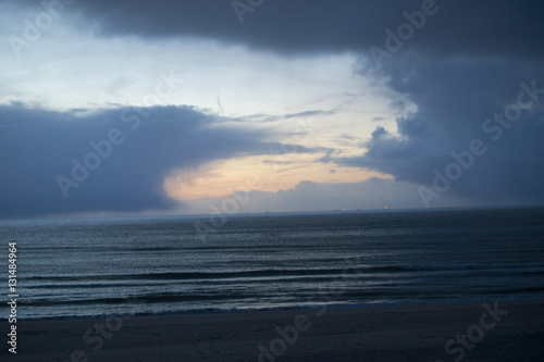 Himmel an der K  ste Sturmwolken