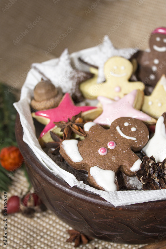 Gingerbread man and others cokies