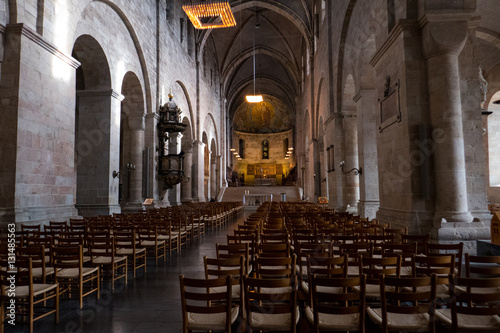 Interior from the Cathedral of Lund Sweden