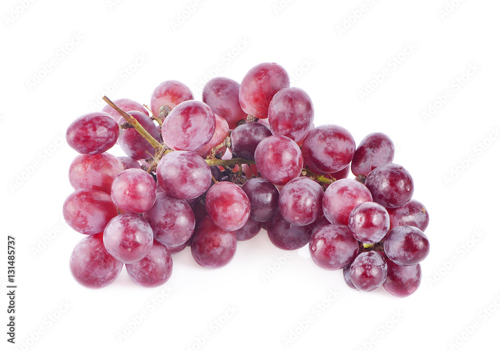 red grape isolated on white background red grape isolated on white background