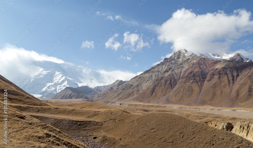 Mountain Landscape in Southern Kyrgyzstan