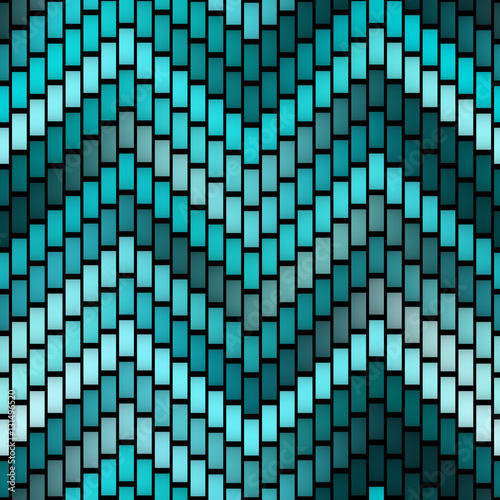 ZigZag Lines Gradient Tiling. Seamless Multicolor Pattern.