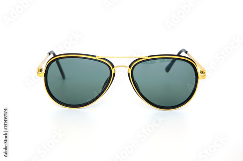 sunglasses on isolate white background