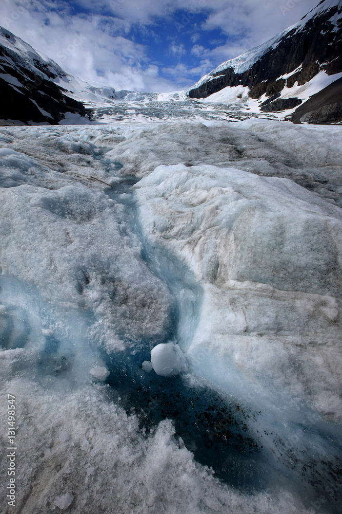 Naklejka premium Melting Glacier