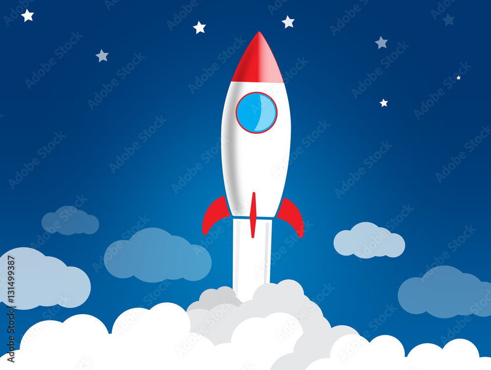 Fototapeta premium Rakieta