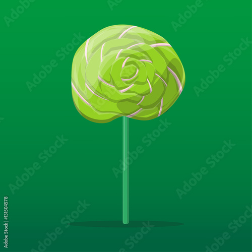 Colorful lollipop. Vector illustration EPS 10