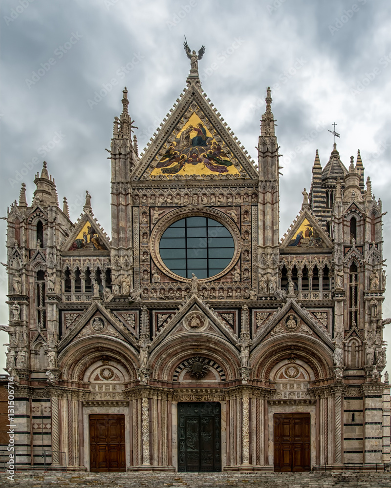 Siena cathedral view