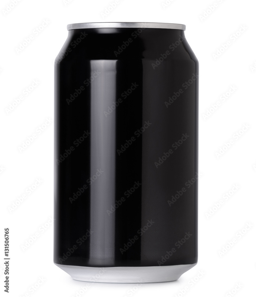 Aluminum can isolated on white Aluminum can isolated on white
