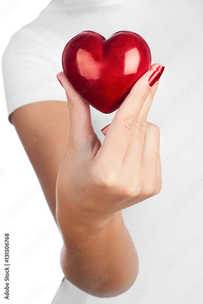 Obraz premium Hand showing heart
