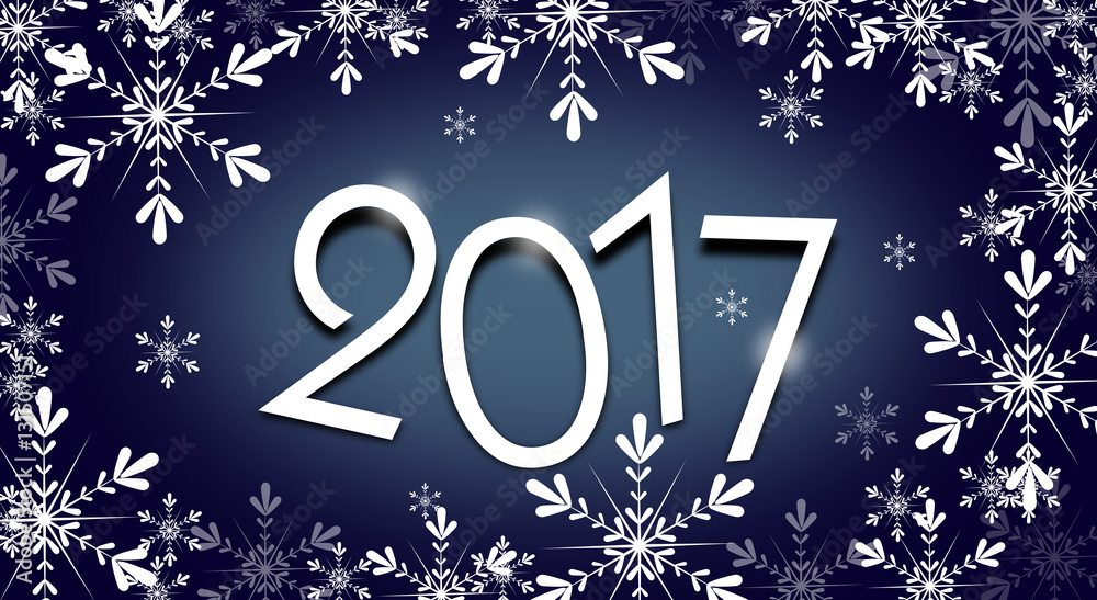 Greeting card to new year 2017 Greeting card to new year 2017