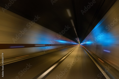 Abstract tunnel motion