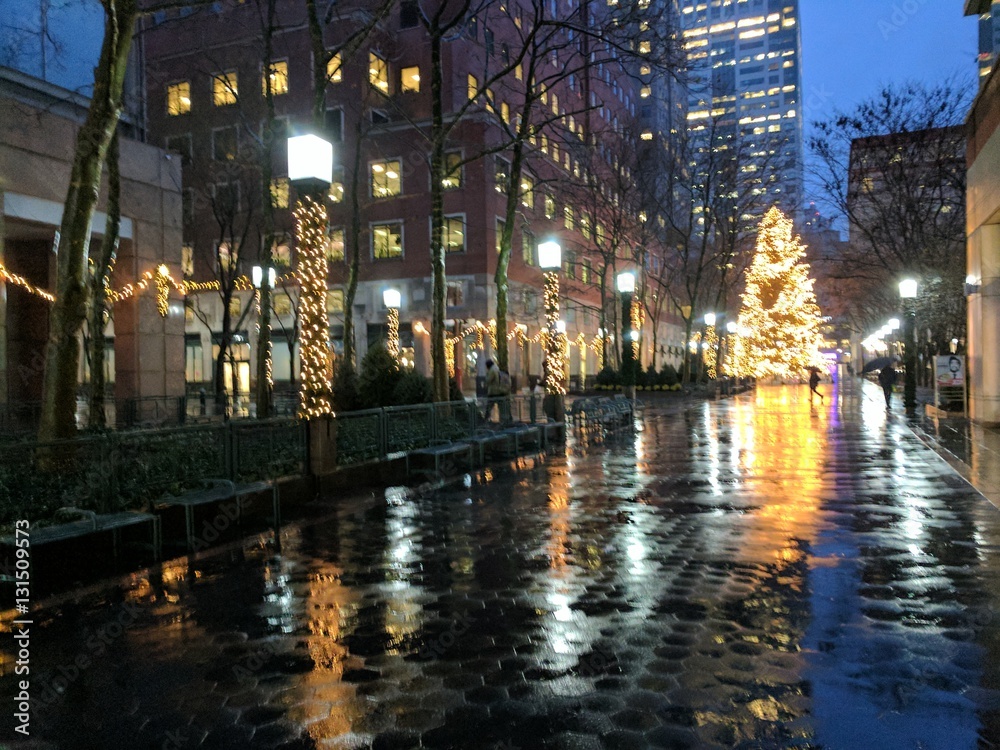 Rainy Christmas