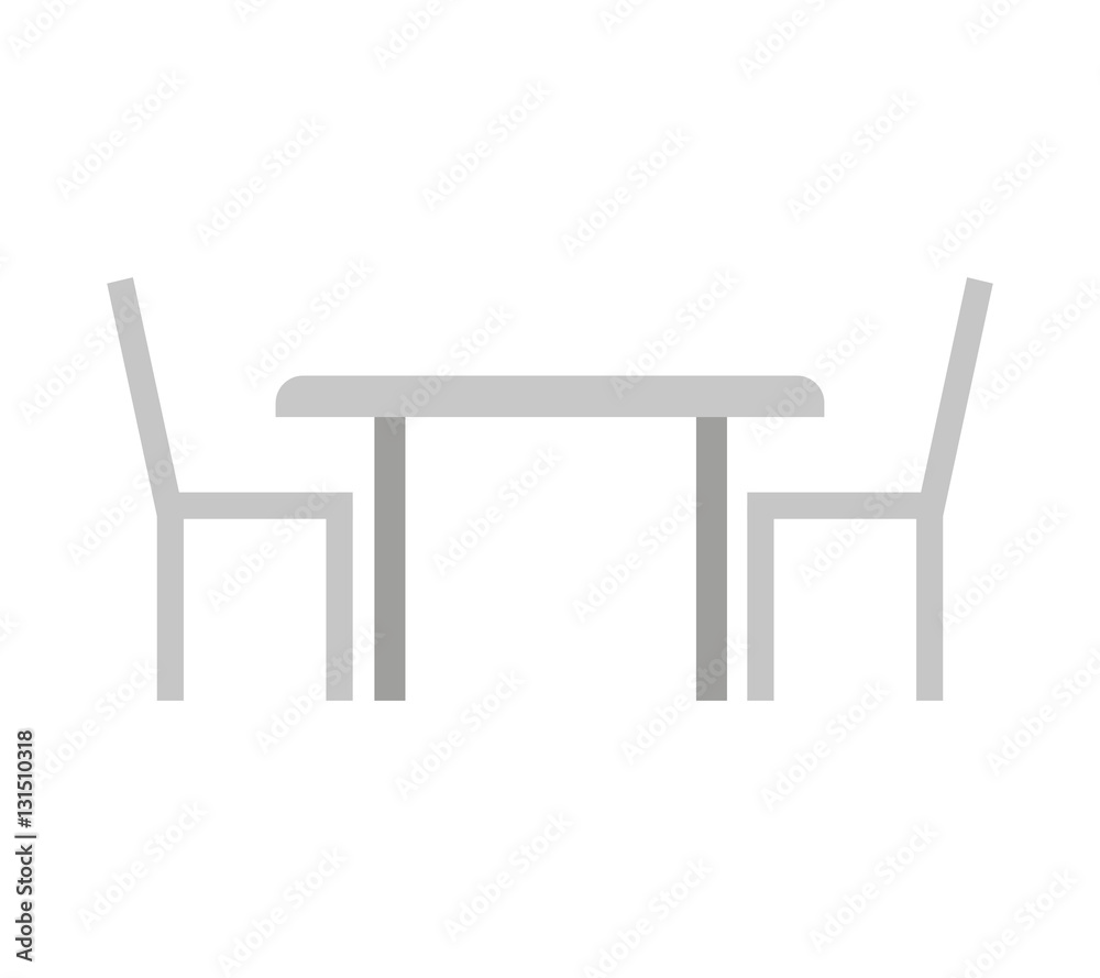 restauran table fast food vector illustration design restauran table fast food vector illustration design