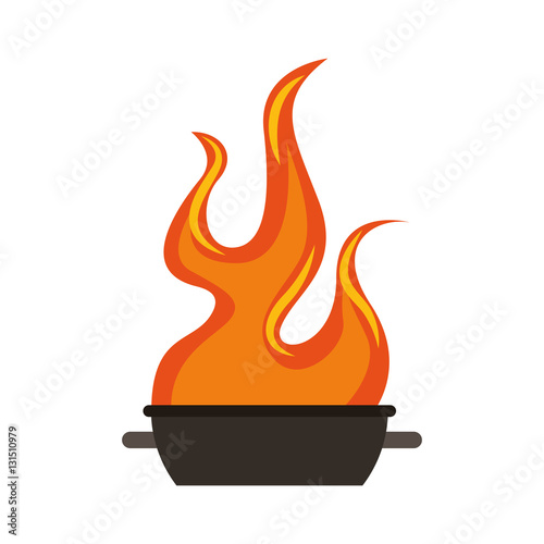 oven grill bbq icon vector illustration design