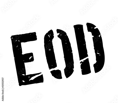 EOD rubber stamp