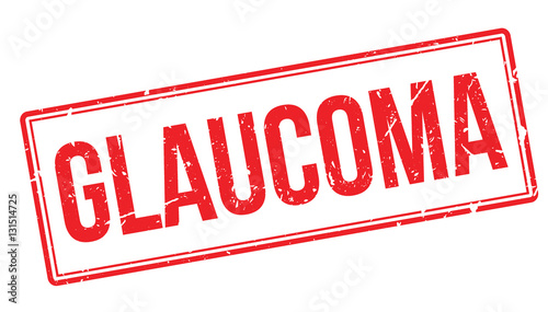 Glaucoma rubber stamp