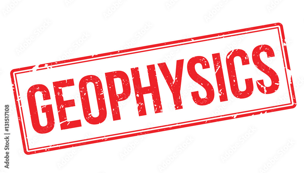 Geophysics rubber stamp Geophysics rubber stamp