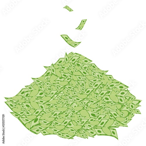 pile of money