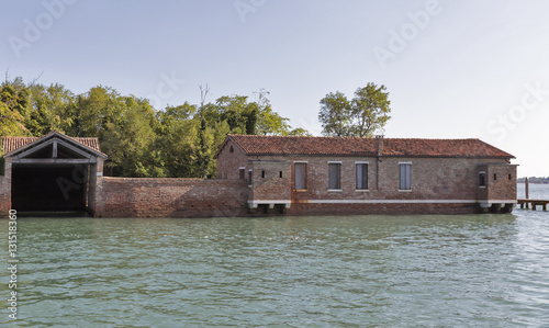 San Giacomo in Paludo island in Venice lagoon, Italy.