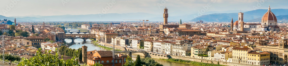 Panorama view of Florence