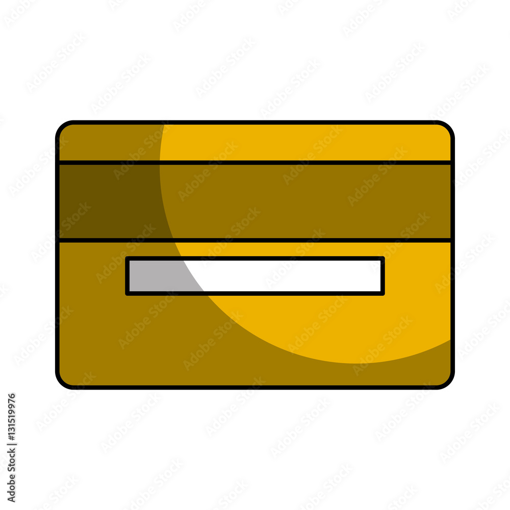 credit card isolated icon vector illustration design