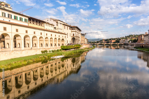 Vasari Corridor in Florence, Italy © eileen10