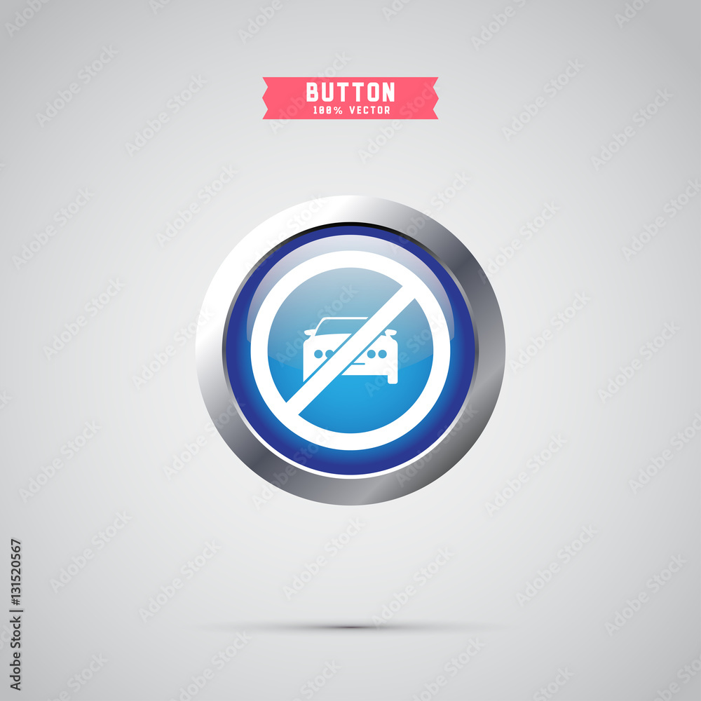 forbidden car icon