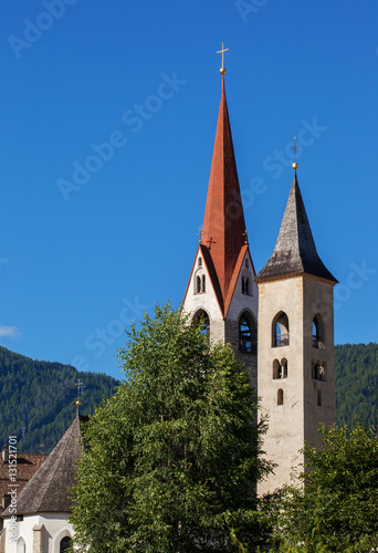 Church in San Lorenzo di Sebato near Bruneck, Italy