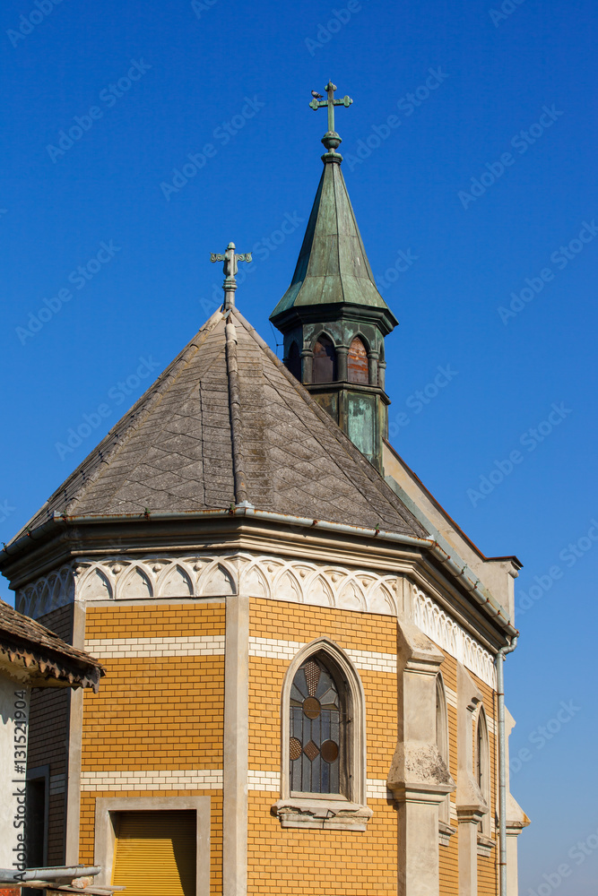 Small church in Sremski Karlovci town, Fruska gora national park, Serbia