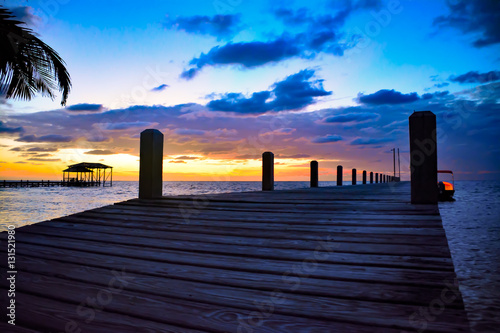 Sunrise in Belize