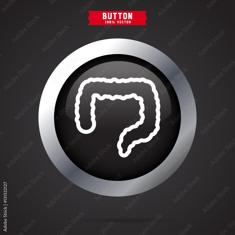 Intestines icon design