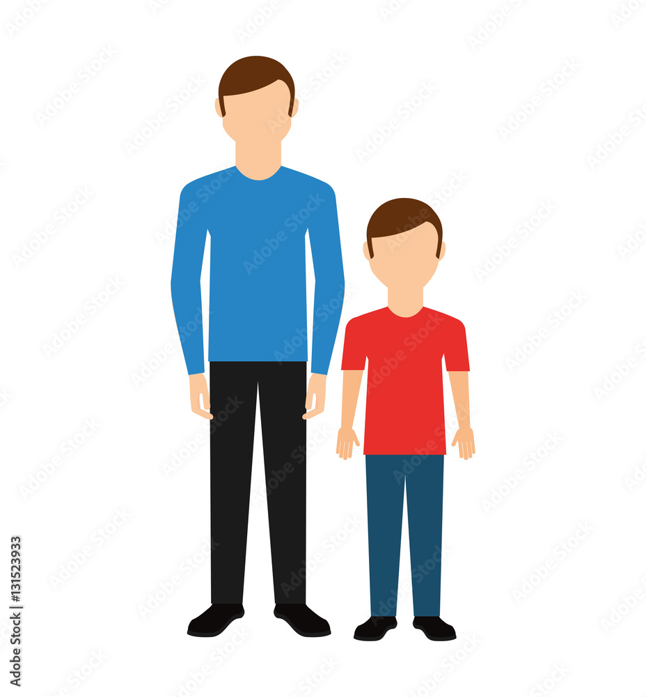 father with son isolated icon vector illustration design father with son isolated icon vector illustration design