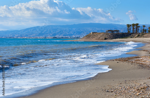 Coastline at Retamar. Province of Almeria. Spain