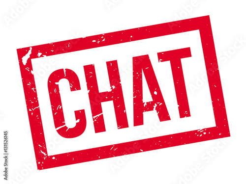 Chat rubber stamp