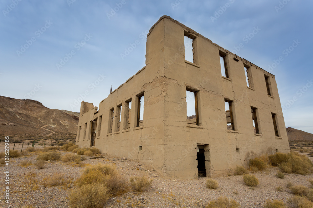 Rhyolite Ghost Town in Nevada