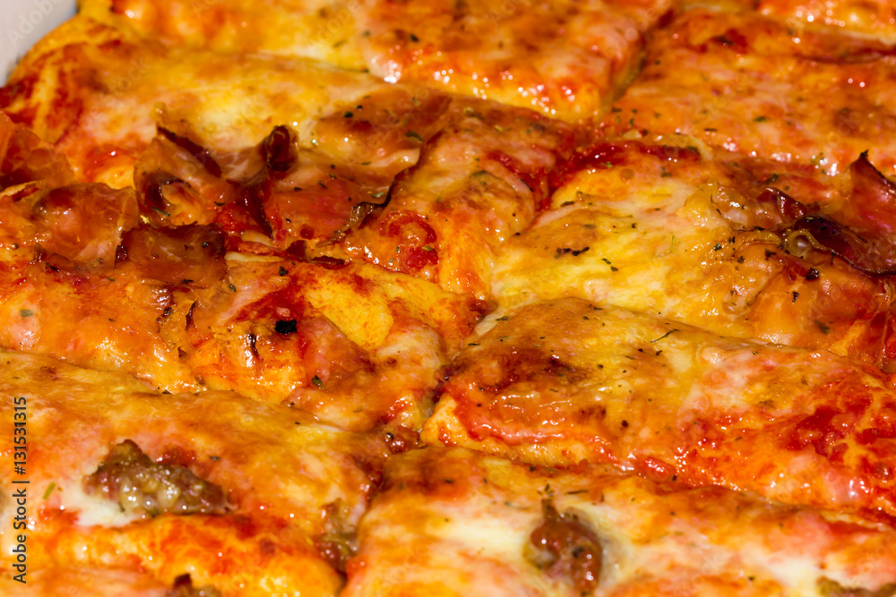Pizza slices Pizza slices