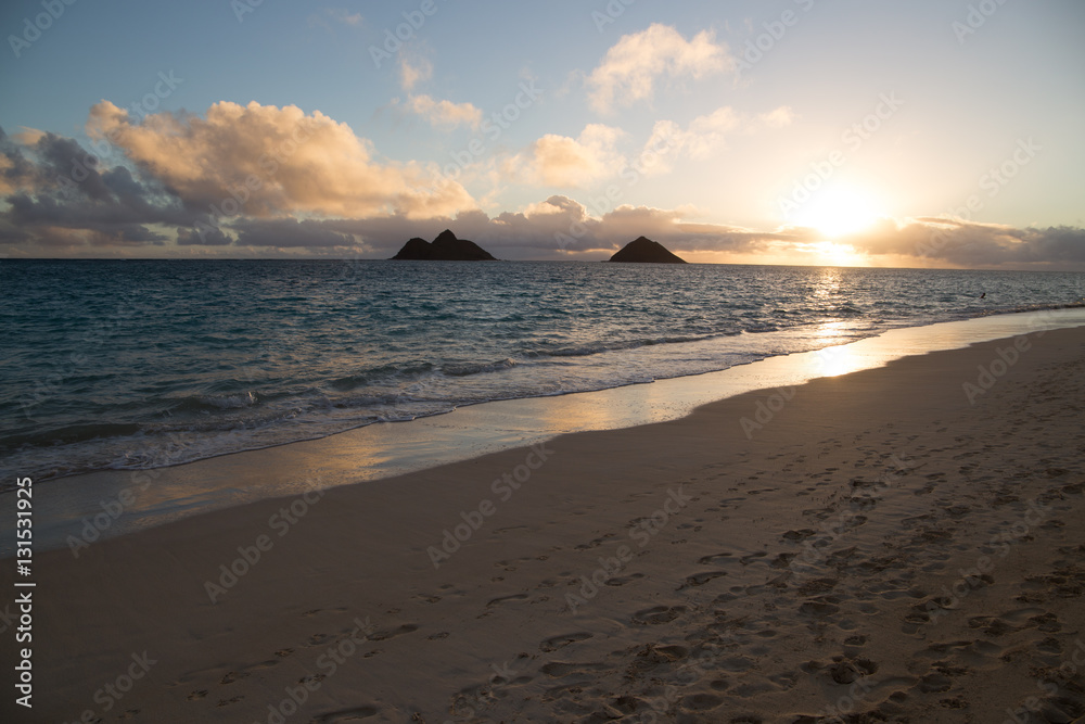 Fototapeta premium Lanikai Sunrise