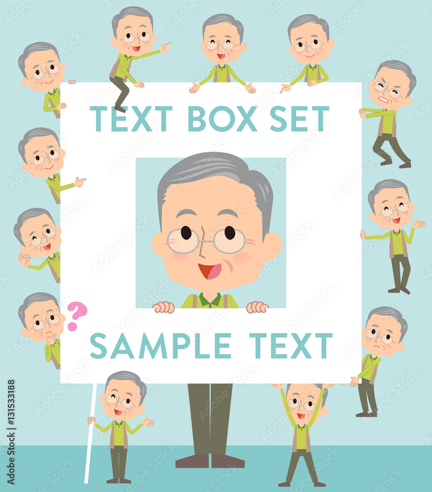 Green vest grandfather text box Green vest grandfather text box
