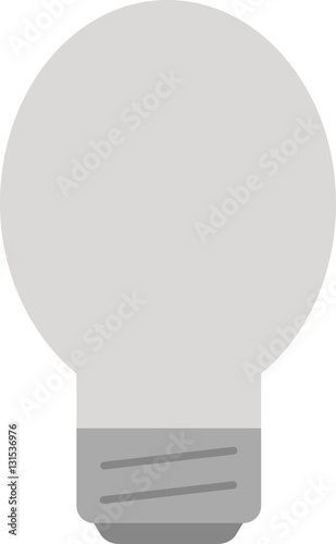 Grey light bulb