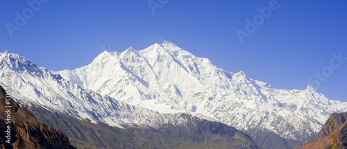 snow mountain panorama