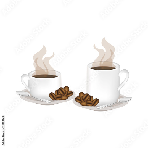 Coffee mug icon. Coffee time drink breakfast and beverage theme. Isolated design. Vector illustration