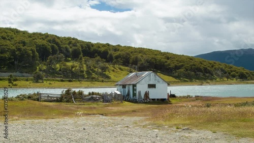 Estancia Haberton Farm in Tierra del Fuego near Ushuaia Argentina photo