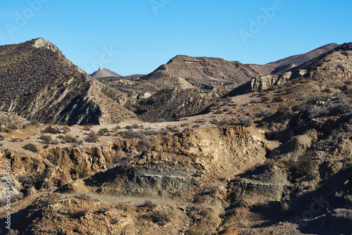 Tabernas Desert in Spain