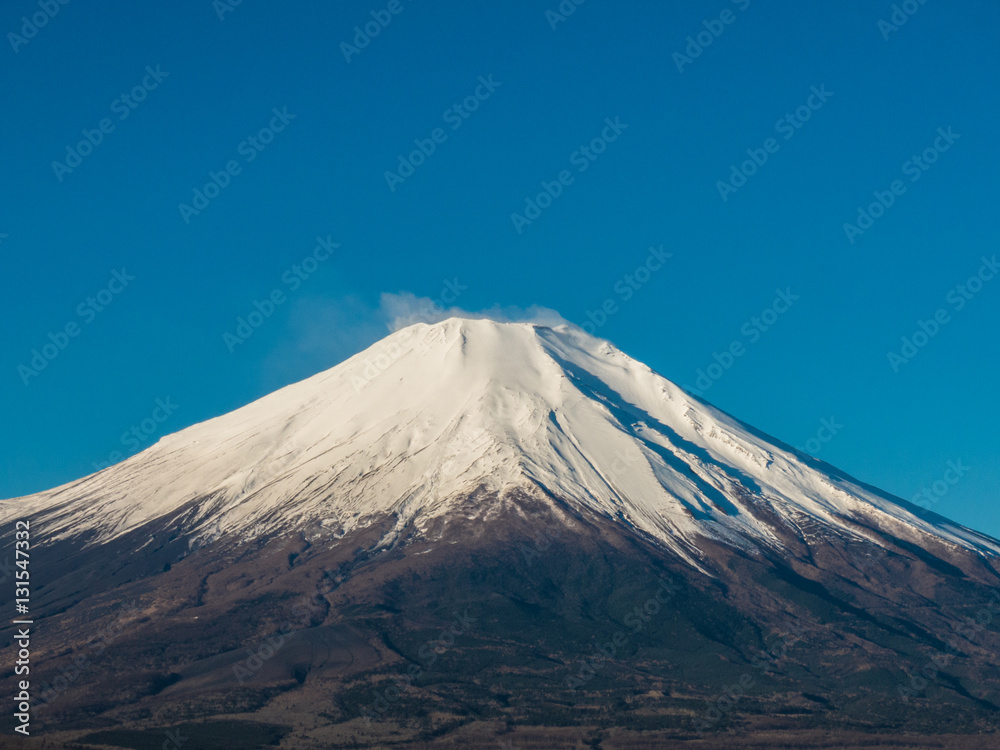 世界遺産「富士山」（山中湖 パノラマ台からの風景） 
